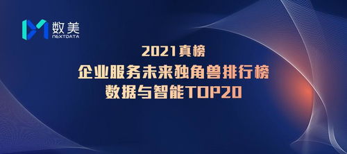數美科技入選鉛筆道真榜2021企業服務未來獨角獸排行榜，數字技術驅動的行業標桿
